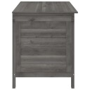 vidaXL Putekasse antrasitt 99x49,5x58,5 cm heltre gran