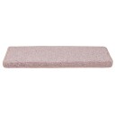 vidaXL Trappetrinnstepper 15 stk 65x21x4 cm hvit og rosa