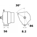 Dynamo MAHLE ORIGINAL MG 353