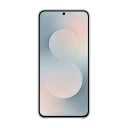 Samsung Galaxy S25 FE Stående Grip Deksel Hvit - Silikon Mobildeksel