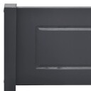 vidaXL Sengeramme heltre furu grå 120x200 cm