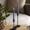 Edelweiss LED Kronelys 2pk   Jeans Blue Blå