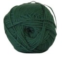 Hjertegarn Lana Cotton 212 Garn Farge 5511 Mørk Grønn