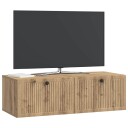  Vegghengt TV skap Artisan eik 98 x 41 x 30 cm Konstruert tre