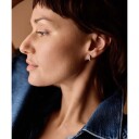 Blomdahl NT Pendant Mixed Curved 10 mm Crystal/white