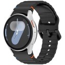 Silikonarmbånd for Samsung Watch 7 Svart