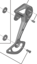 Shimano Ytterplate Til Rd-M5100 Sgs