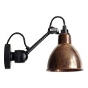DCW - 304CA Vegglampe Svart/Raw Kobber Lampe Gras