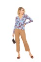 Burda 6145 - Topp EUR: 34-44, US: 8-18