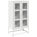  Highboard hvit 68x39x123 cm stål 8721158371959