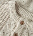 Lil' Atelier NmmGalto Strikkegenser Turtledove Størrelse 104