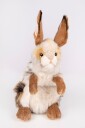 Hansa Creation | Bunny Sitting | Brun/Hvit | 35 cm