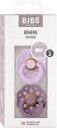 BIBS Boheme Smokk 2-Pack Lateks Str 2 Rund Violet Sky/Mauve