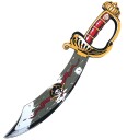 Liontouch Kostymer Piratsabel Grå Liontouch OneSize Kostymer 18100LT-AMZ-NC
