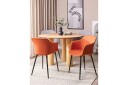 Matsalsstol Beliani Elim set om 2 Orange -