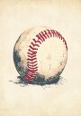 Baseball Ball Plakat Plakat / 100x150cm