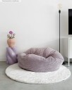 Runde tepper   Aranga Super Soft Fur hvit Størrelse: Ø 200 cm
