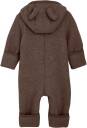 Huttelihut Ulldress med Ører Brown Melange 74
