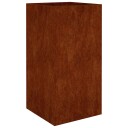 Plantekasse 40x40x80 cm cortenstål