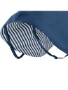 Regnfrakk Milford Blue 40 cm Med Glidelås I Halsen