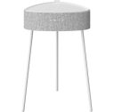 Sinox Bluetooth Høyttalerbord med Trådløs Lader Hvit