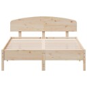  Sengeramme med hodegavl 120x200 cm heltre furu 8721012243224