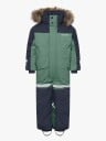 Didriksons Bjärven Kids' Coverall Dark Moss