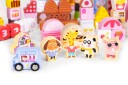 Treklosser pedagogisk sett godteriby 116 stk ECOTOYS