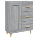 vidaXL Skjenk grå sonoma 69,5x34x90 cm konstruert tre