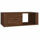  Salongbord brun eik 100x50,5x35 cm konstruert tre 8720845667085