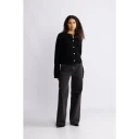 Y.a.s Dame Strikkevarer Svart XL,