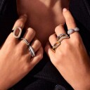Sif Jakobs GLORENZA Ring 18 kt. Gullforgylt sølv SJ-R2483-CZ-YG-56 - Dame - 925 sterling silver