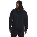 UA Rival Fleece Hoodie, Black Svart X-large