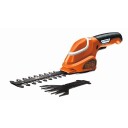 Black & Decker GSL700-QW Busktrimmer med ladekabel og ladestasjon, Hagemaskiner