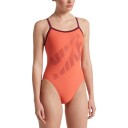 Nike Racerback Badedrakt Dame Oransje 40