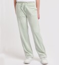 Juicy Couture Sweatbukser Tonal Wide Leg Jogger Grønn