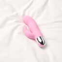 Sinful Playful Pink Bunny G Oppladbar Rabbitvibrator    - Lyserosa
