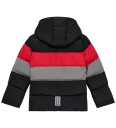 LEGO® Wear Polstret Jakke LWJipe 705 Svart/Rød/Grå LEGO® Wear 12 år 152 Dunjakke