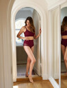 Missya Seamless Bra   Burgundy   M/L