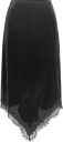 Vila Vialindra Hw Midi Skirt/Vol   BLACK BEAUTY   S