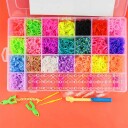 Robetoy Loom Bands DIY Armbåndsett 5600 Deler