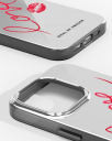 IDEAL OF SWEDEN iPhone 15 Pro iDeal Of Sweden Mirror Deksel - Love Edition