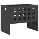  Fyrfat Rektangulær Svart 50x30x40 cm Stål