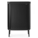 Brabantia Bo skittentøyskurv high 2x45 L Matt svart