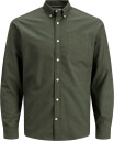 Jack & Jones Jjeoxford Shirt Ls Noos   Green   XS