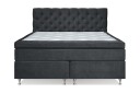 Joluma Kontinentalseng Fast +Flere valg 160x200 cm Svart