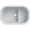 Geberit Bambini Sittebadekar Varicor 715x465x295mm