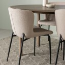 Spisegruppe Venture Home Andy med 4 Modesto Stoler