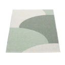 Pappelina Hill teppe Army/Misty Mint/Fossil Grey 70 x 90cm