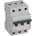 Legrand 4 stk RX³ MCB automatsikring C50 3P 3M 6kA